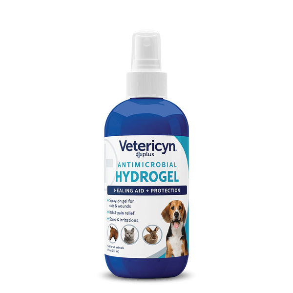 Vetericyn Plus Wound Spray Hydro Gel 8oz
